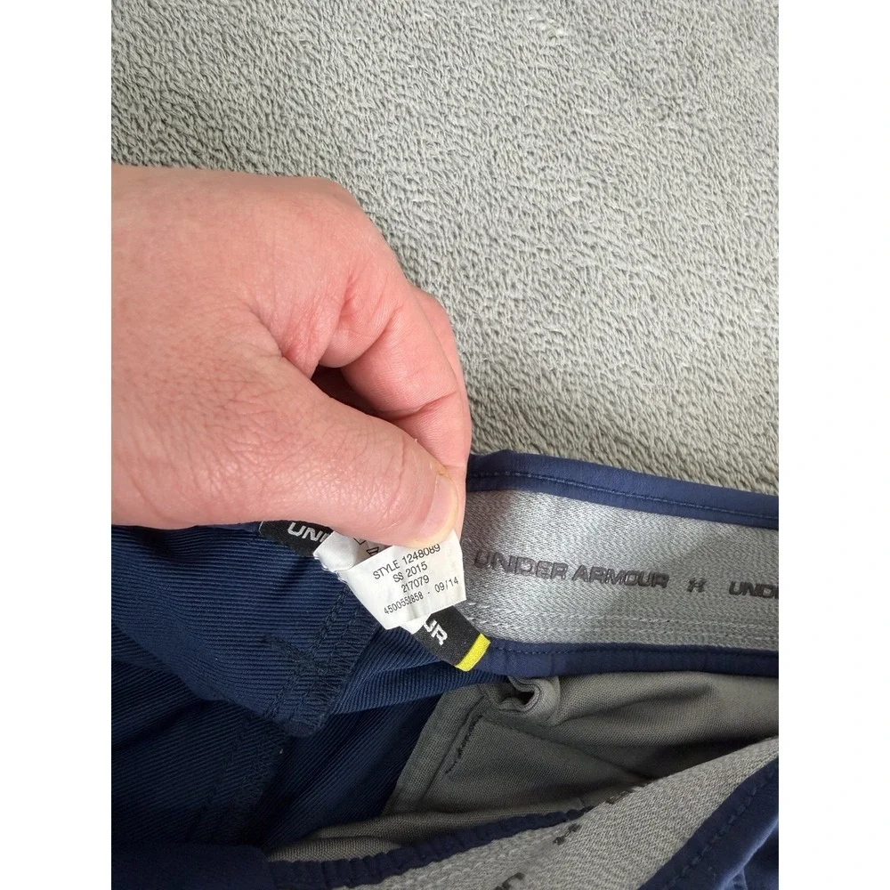 Under Armour Men's Drive Tapered Chino Golf Pants Size 36x32 Blue